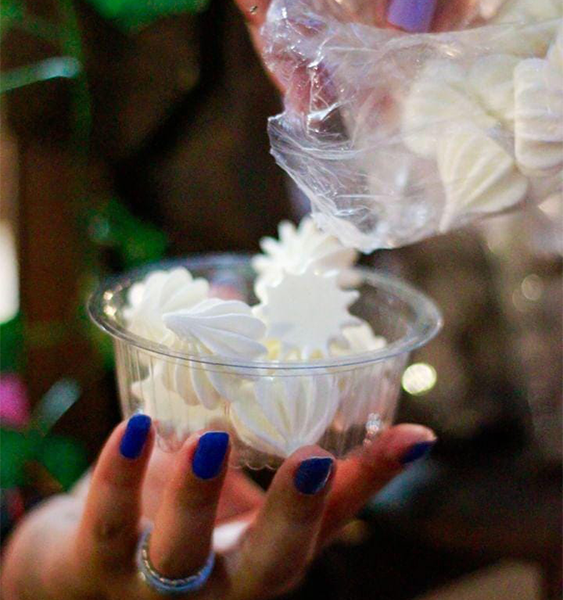 Suspiros de leite Ninho